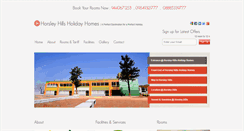 Desktop Screenshot of horsleyhillsholidays.com